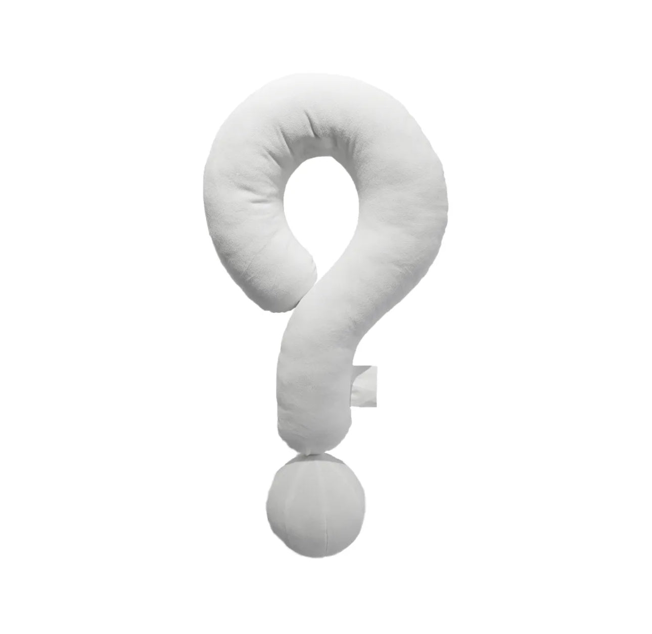 Designer Brand 3me - ❓Question Mark Travel Neck Pillow-Portable Question Mark Travel Pillow Memory Foam Travel Neck Pillows Ergonomic Neck Support Cushion for Sleeping Rest on Airplane Car Train and at Office and Home Use, Purple